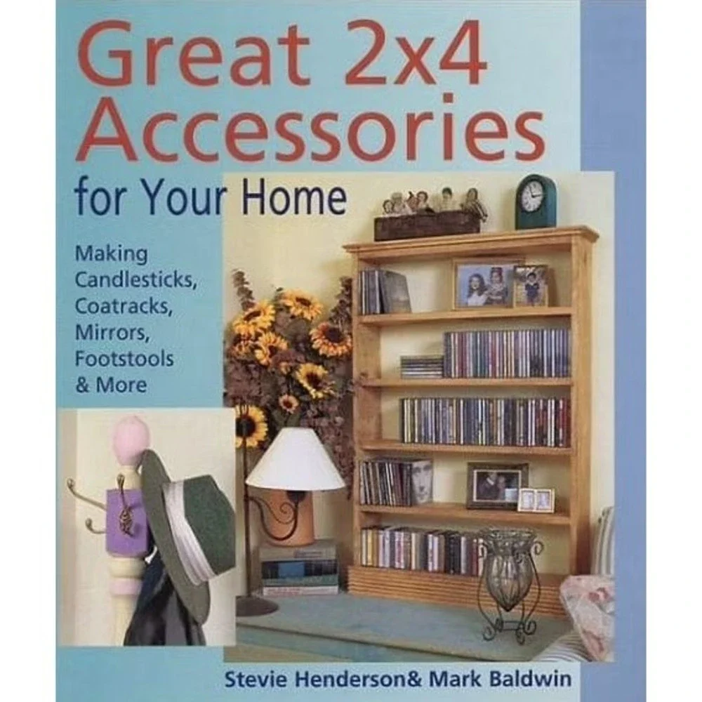 Stevie Henderson 2x4 Furniture Outdoor Living Woodworking Projects Books Lot 4